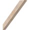 Ekena Millwork 5 1/2"W x 40"D x 40"H Traditional Smooth Knee Brace, Douglas Fir BRC06X40X40TRA00SDF - alternate 1